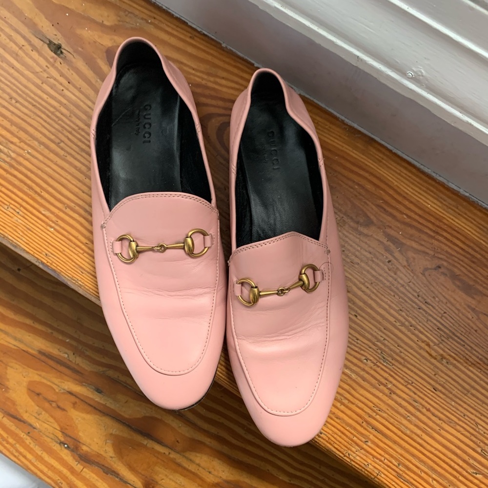 Gucci Women’s Brixton Leather Loafer - size 8.5